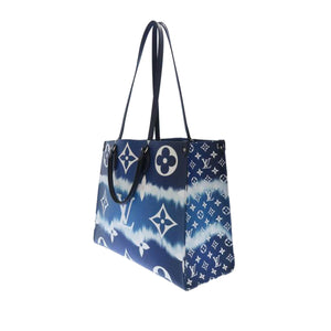Louis Vuitton Limited Edition Blue Monogram Giant Canvas By The