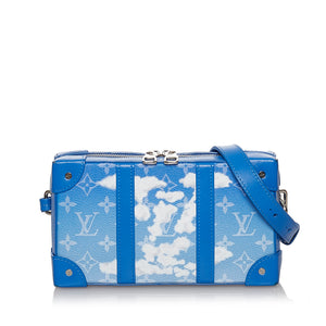 (Like New) Louis Vuitton Monogram Clouds Trunk Crossbody Bag 040623 - $300 OFF
