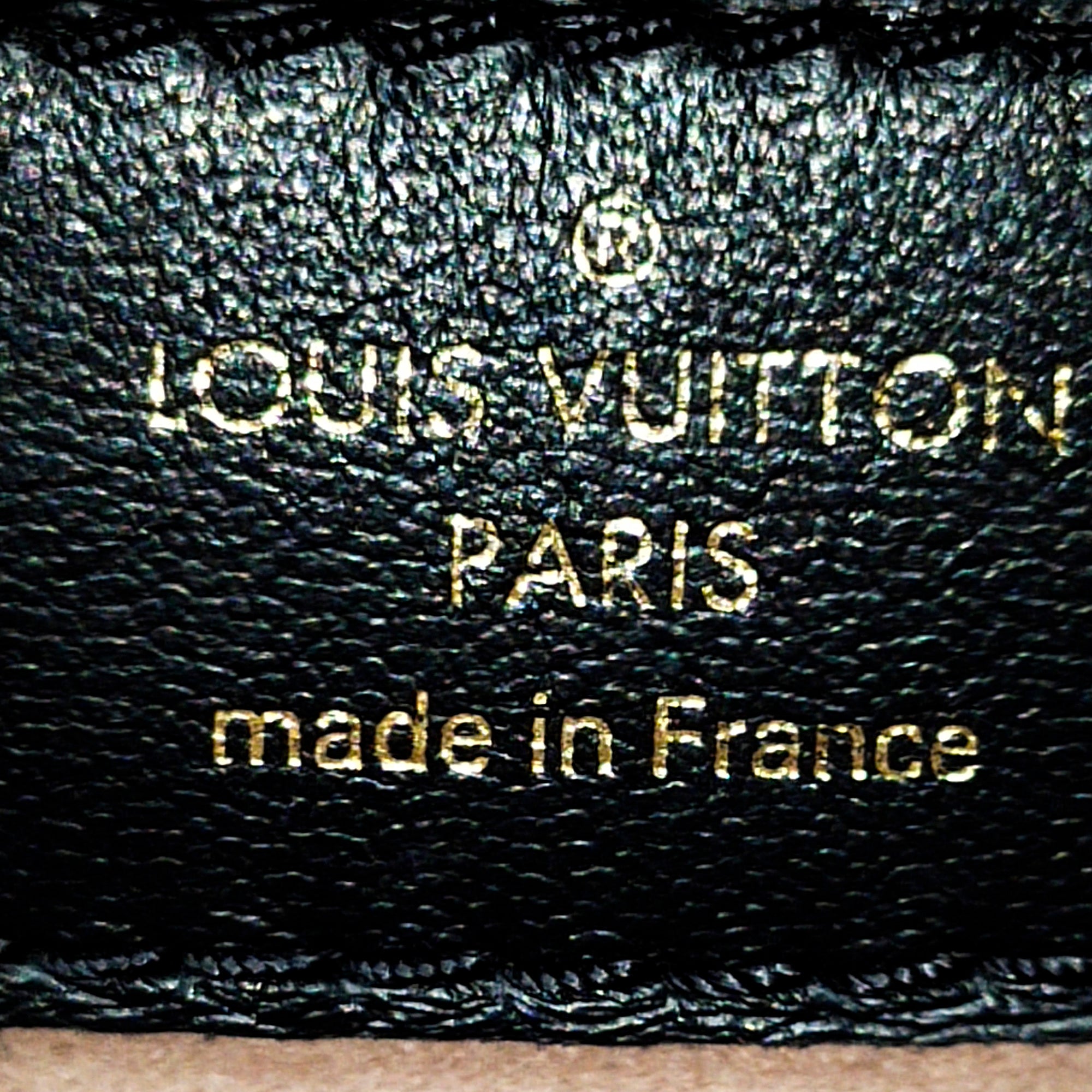 Preloved Louis Vuitton Black Lambskin Monogram Coussin PM 041023
