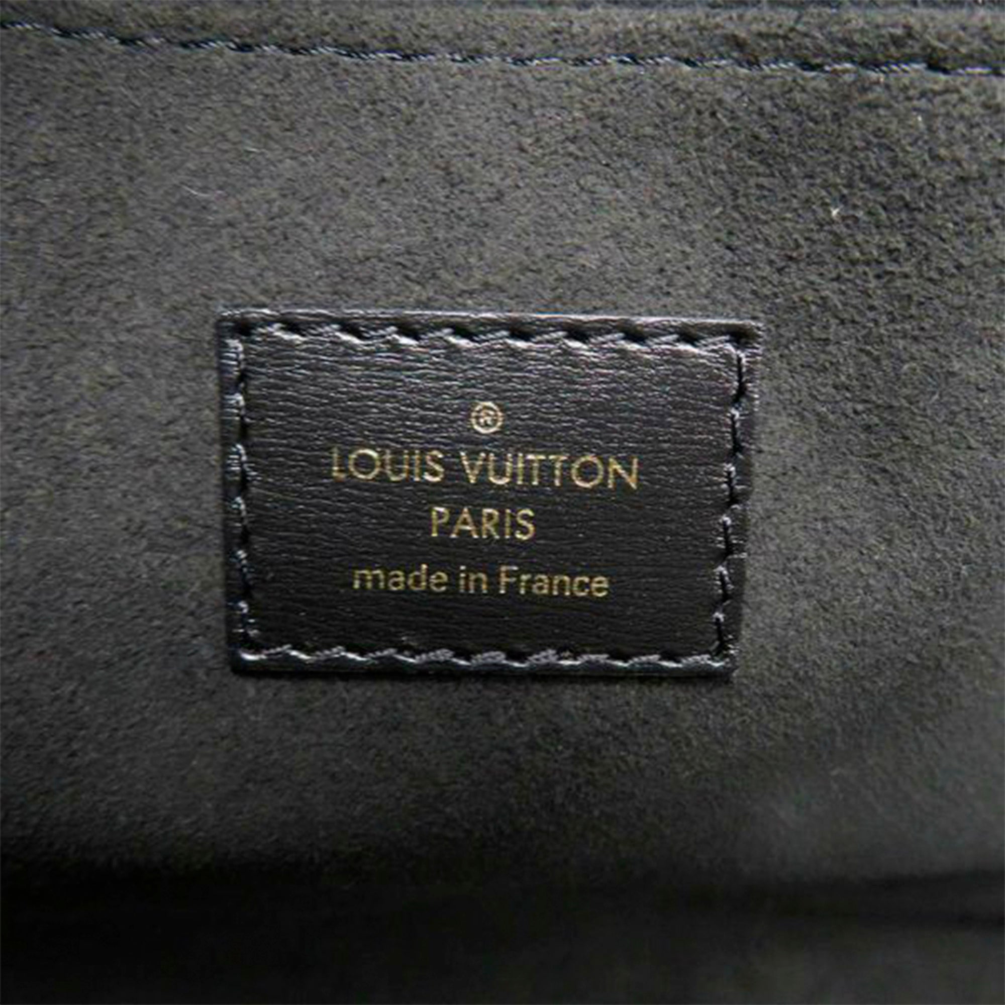 Preloved Louis Vuitton Black Since 1854 Giant Monogram Onthego GM Tote Bag FL4210 101323