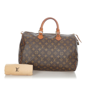PRELOVED Louis Vuitton Monogram Speedy 35 Bag D8MQ4YX 041123