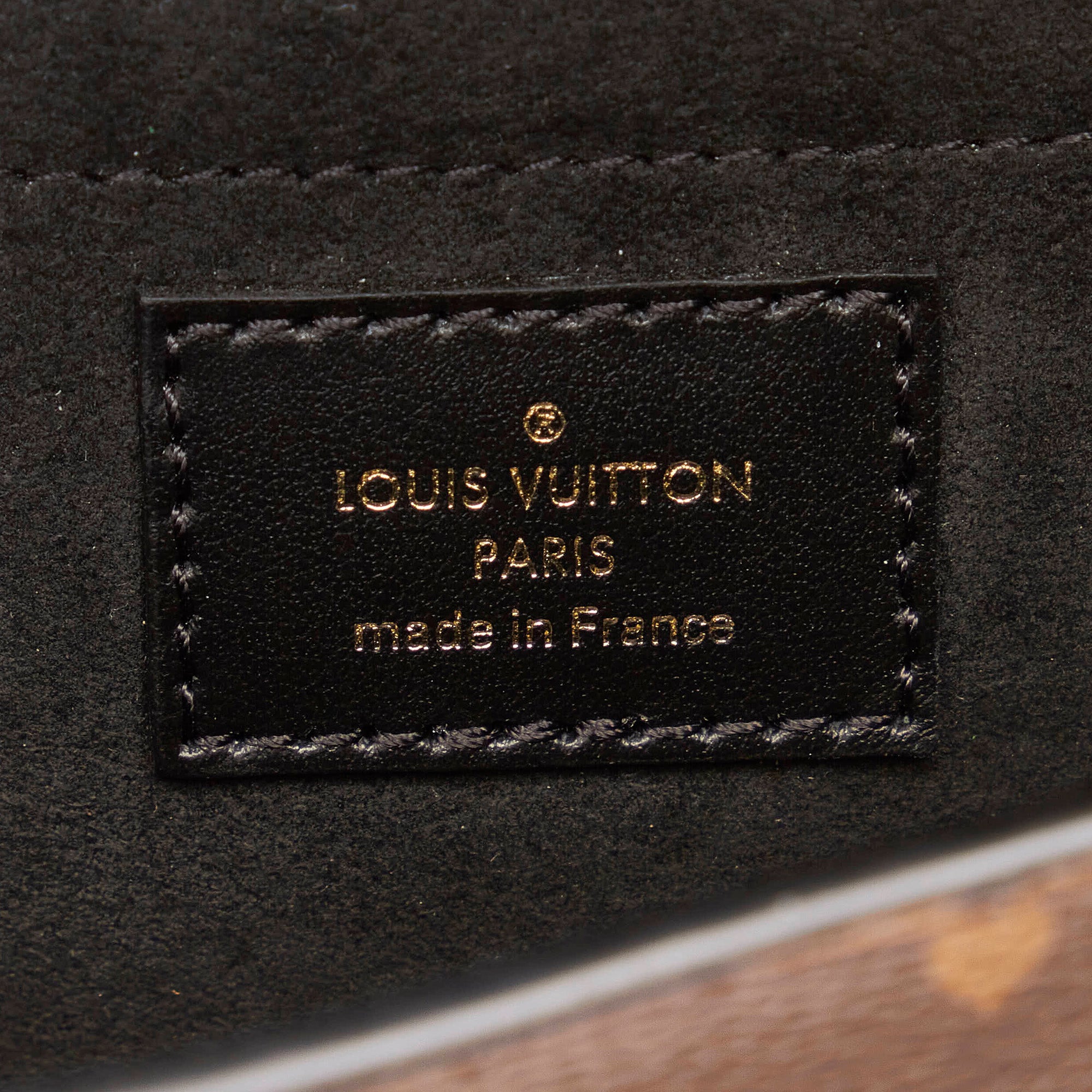 Louis Vuitton Padlock On Strap Black