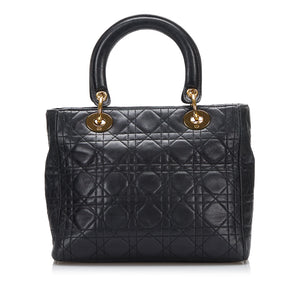 Preloved Christian Dior Cannage Quilted Lambskin Medium Lady Dior Bag – KimmieBBags  LLC
