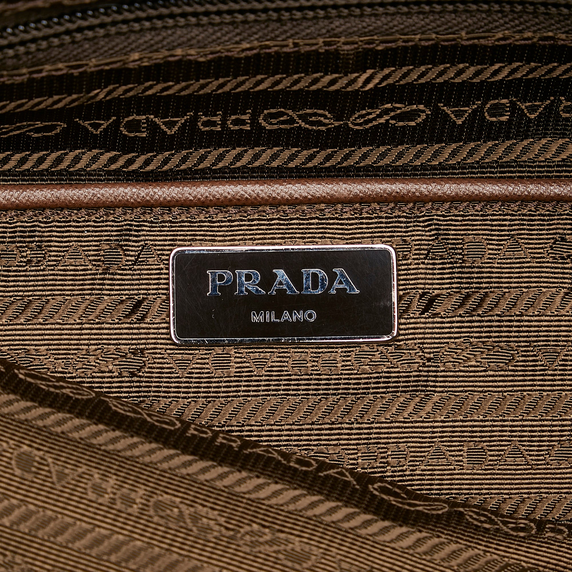Preloved Prada Printed Nylon Tote Bag 040823 - $100 OFF DEAL