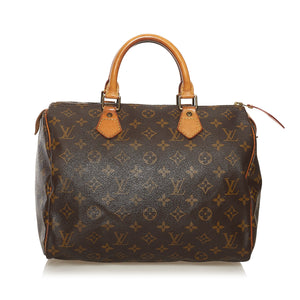 Preloved Louis Vuitton Monogram Speedy 30 Bag  SP0924 040823 - $100 OFF EARTH DAY