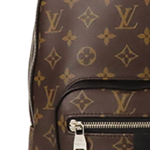 Louis Vuitton Josh M41530 Monogram Macassar Men'S Backpack Daypack  WITH DOG