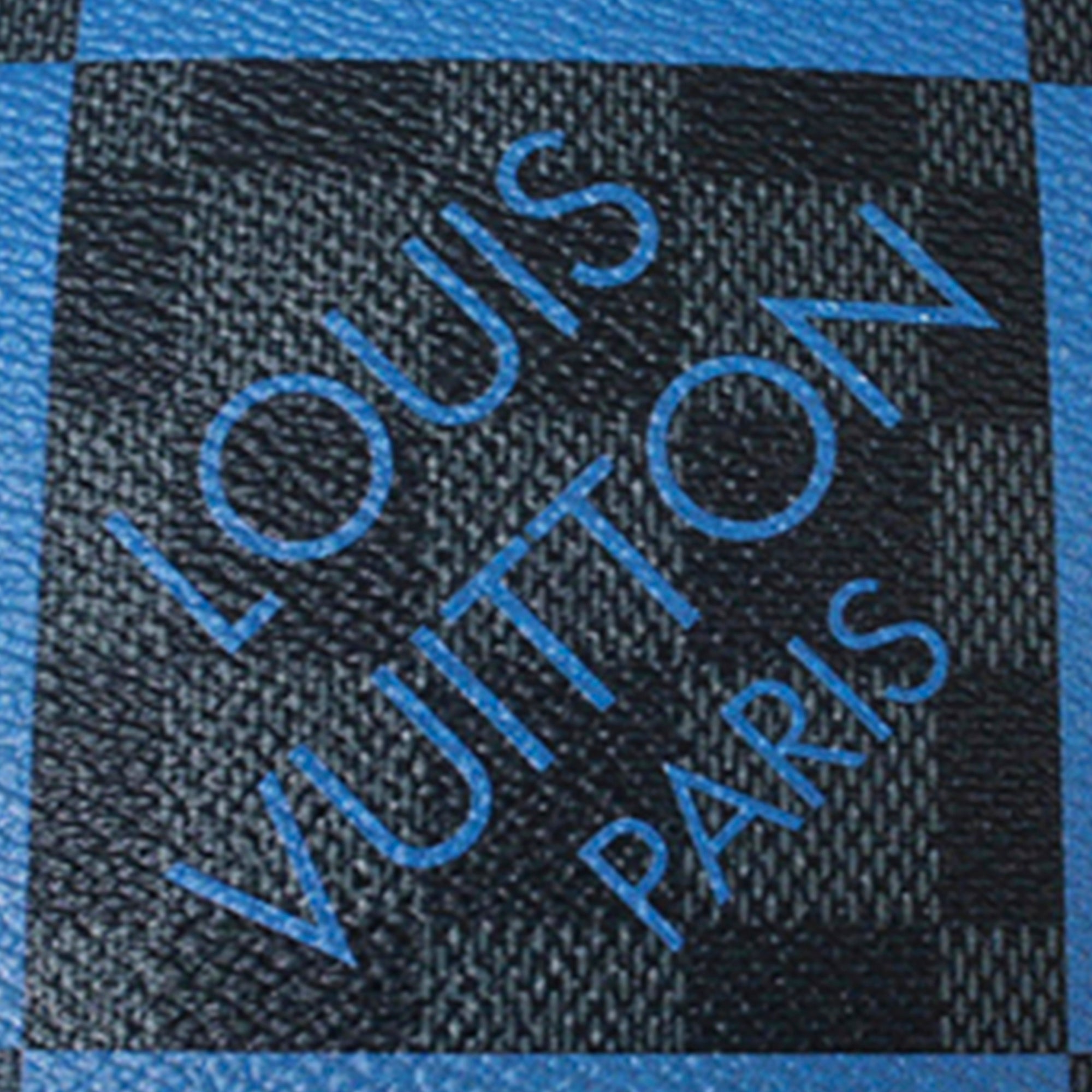 Louis Vuitton Josh Backpack Damier Graphite Giant Blue for Men