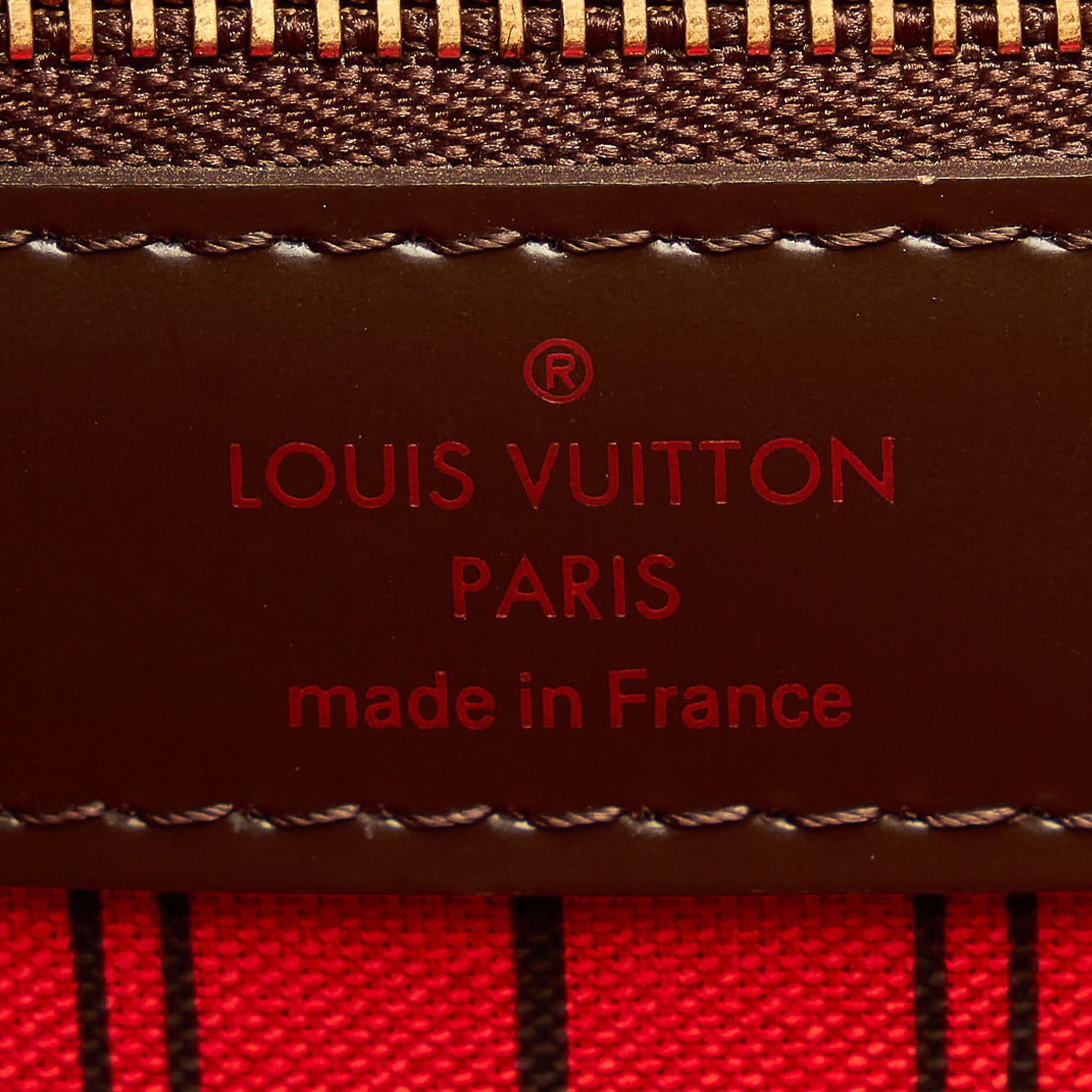 PRELOVED Louis Vuitton Neverfull GM Damier Ebene Tote Bag 032623
