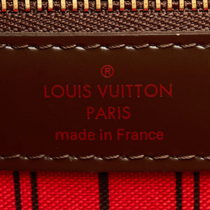 PRELOVED Louis Vuitton Neverfull GM Damier Ebene Tote Bag 032623