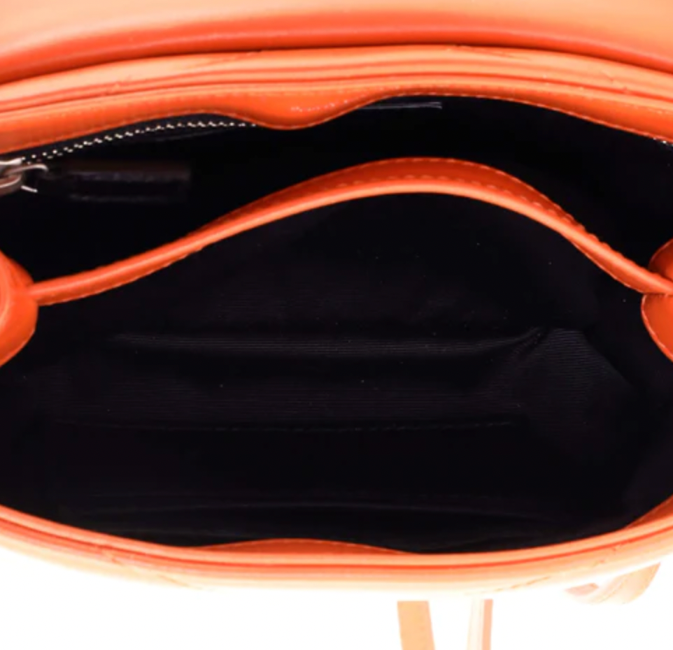 Preloved Saint Laurent LouLou Orange Toy Crossbody Bag BCI167840.0421 011423