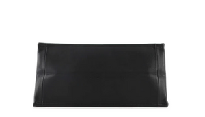 Preloved Christian Dior Embossed Black Leather Medium Book Tote 50-MA-0149 011423