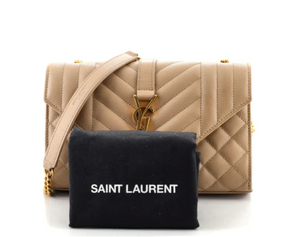 Preloved Saint Laurent Classic Monogram Small Envelope Shoulder Bag ALM.526286.0518 011423