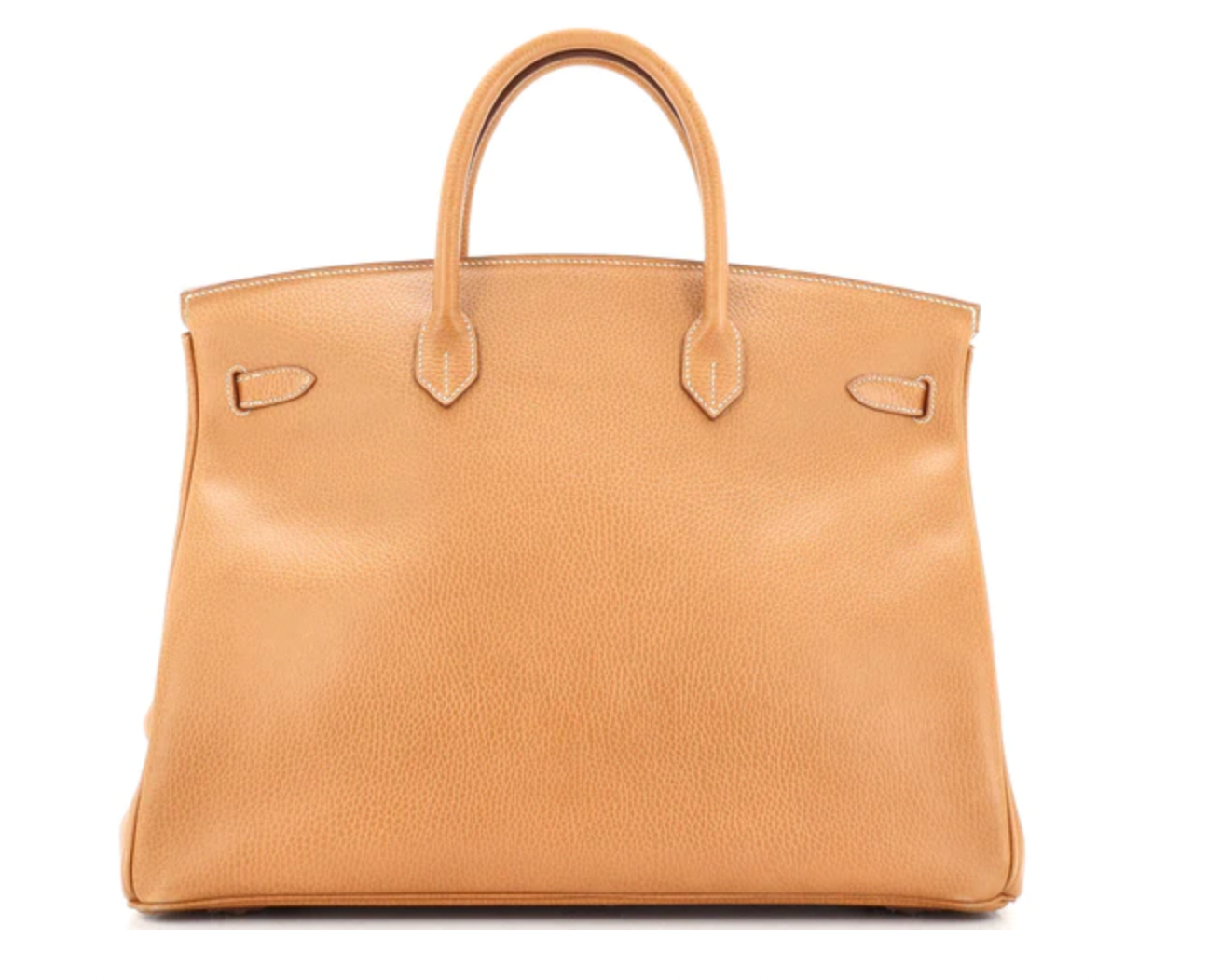 Preloved Hermes Birkin Handbag Natural Ardennes with Gold Hardware 40 011723 LS
