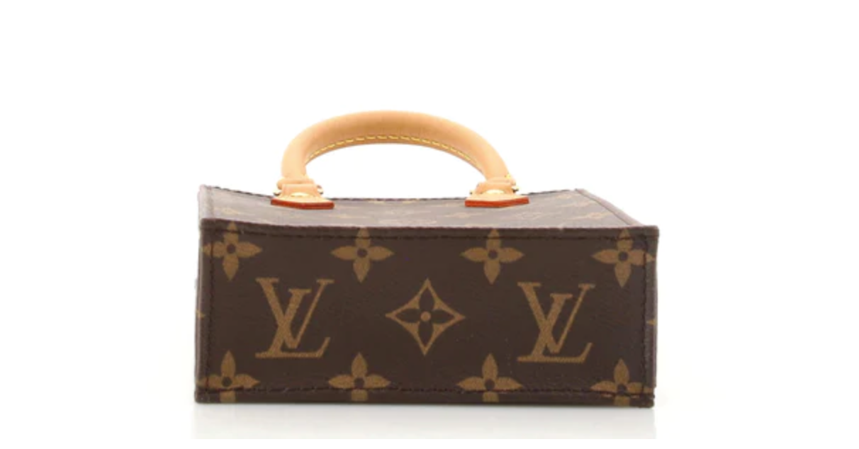 Preloved Louis Vuitton Monogram Petit Sac Plat Tote SP4260 011723 LS