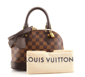  Louis Vuitton, Pre-Loved Damier Ebene Alma BB, Brown : Luxury  Stores