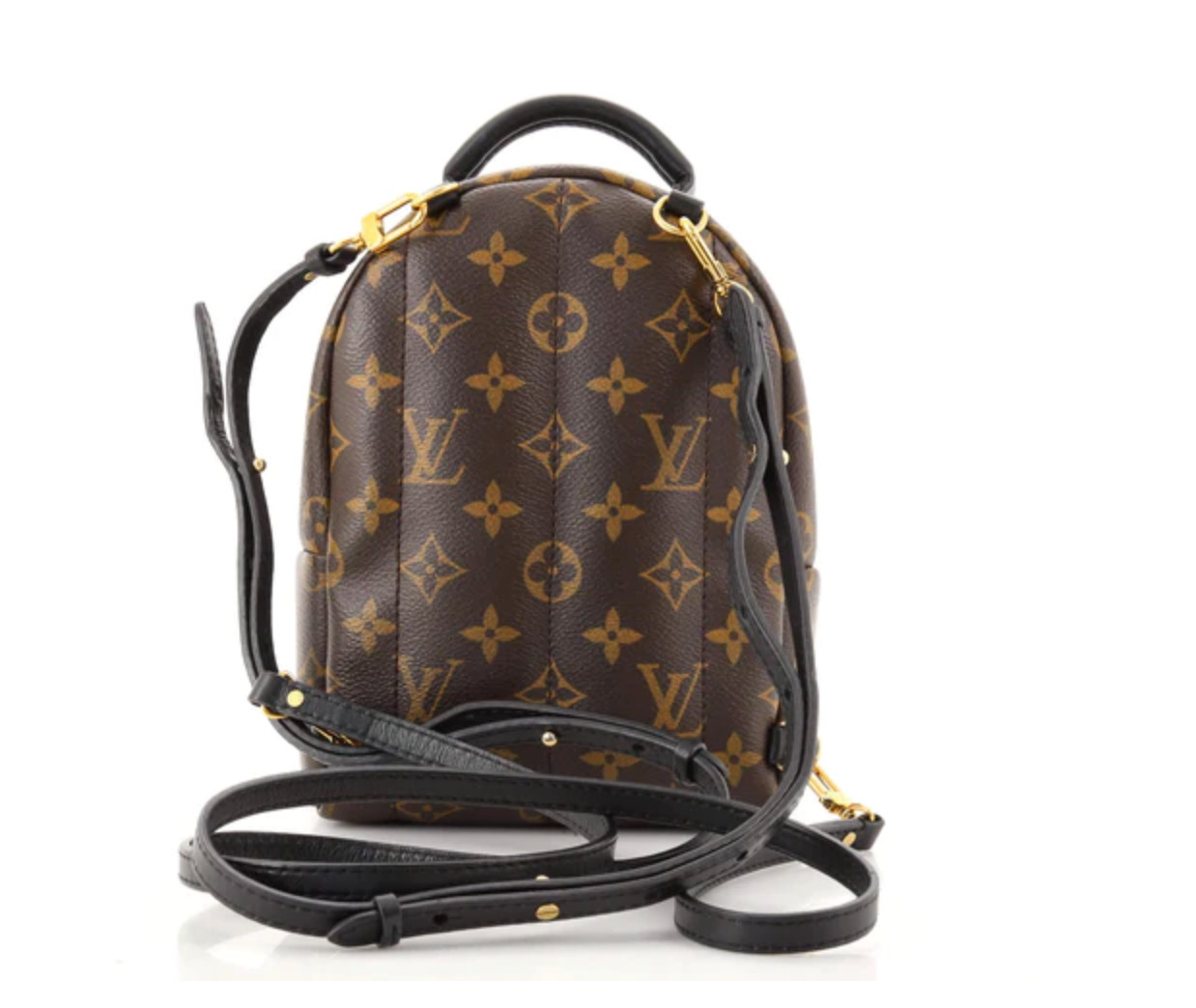 Palm springs cloth backpack Louis Vuitton Beige in Cloth - 35412456
