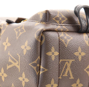 Pre-owned Louis Vuitton Mini Palm Springs Backpack In 褐色