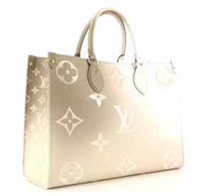 Louis Vuitton OnTheGo Tote Spring in the City Monogram Giant Canvas PM  Multicolor 2302382