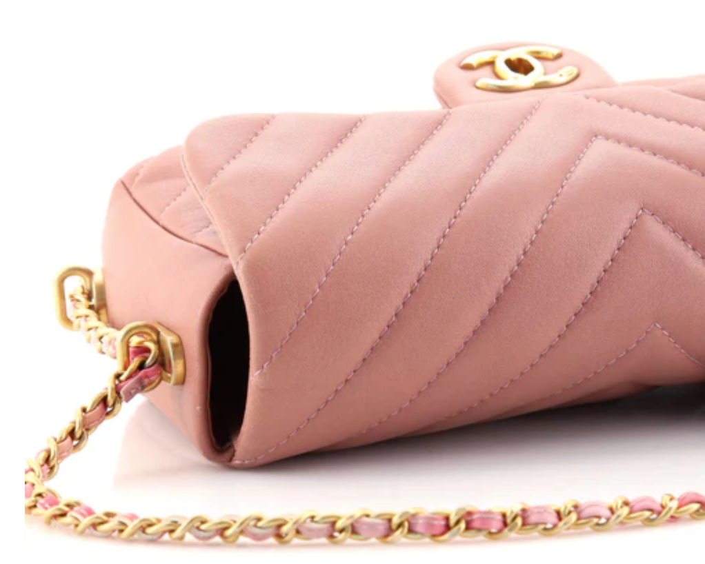 PRELOVED CHANEL Pink Lambskin Mini Flap Bag 23693203 011723 LS ****** –  KimmieBBags LLC