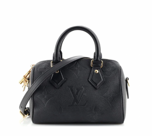 Louis Vuitton - Speedy Bandoulière 20 - Black Empreinte - Pre-Loved