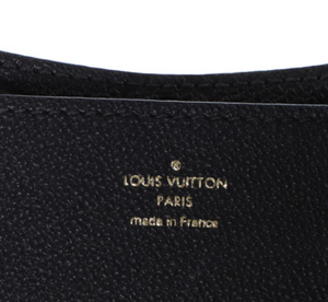 Preloved Louis Vuitton Navy Blue Monogram Empreinte Leather Blanche BB Crossbody Handbag SP0290 012823