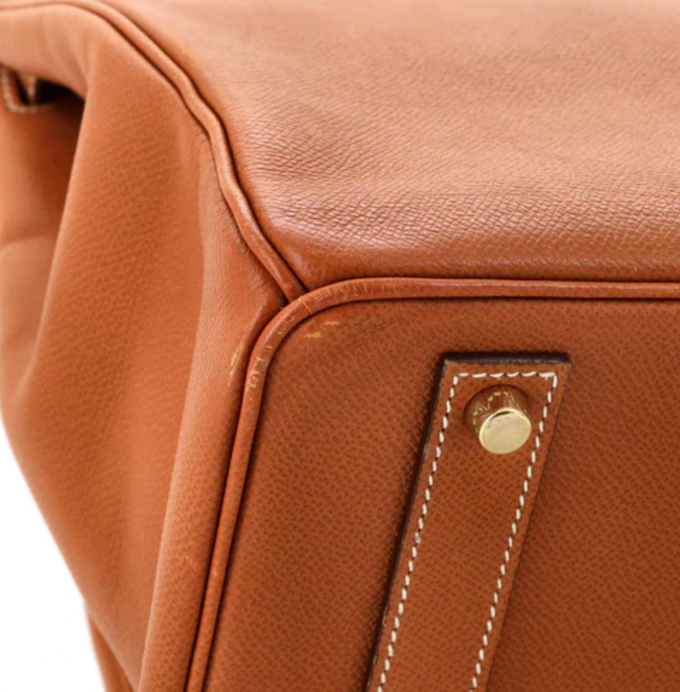Preloved Hermes Birkin Handbag Gold Epsom Leather with Gold Hardware 40 022623 $1000 OFF LIVE SHOW