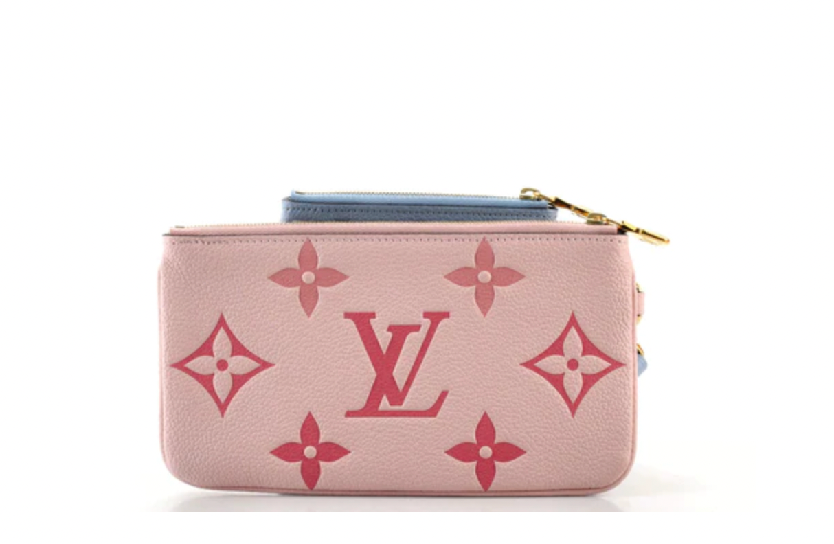 Louis Vuitton, Bags, Limited Edition Empreinte Monogram Trio Pouch By The Pool  Collection Wristlet