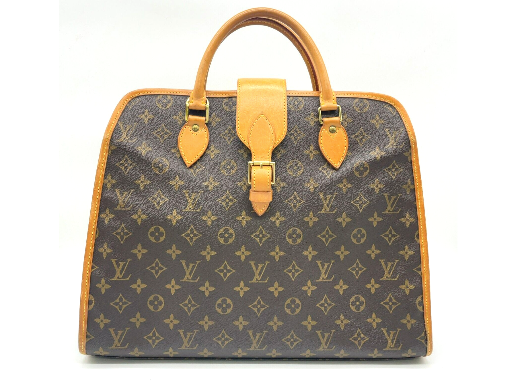 Vintage Louis Vuitton Hand Bag Rivoli Monogram Briefcase MI0927