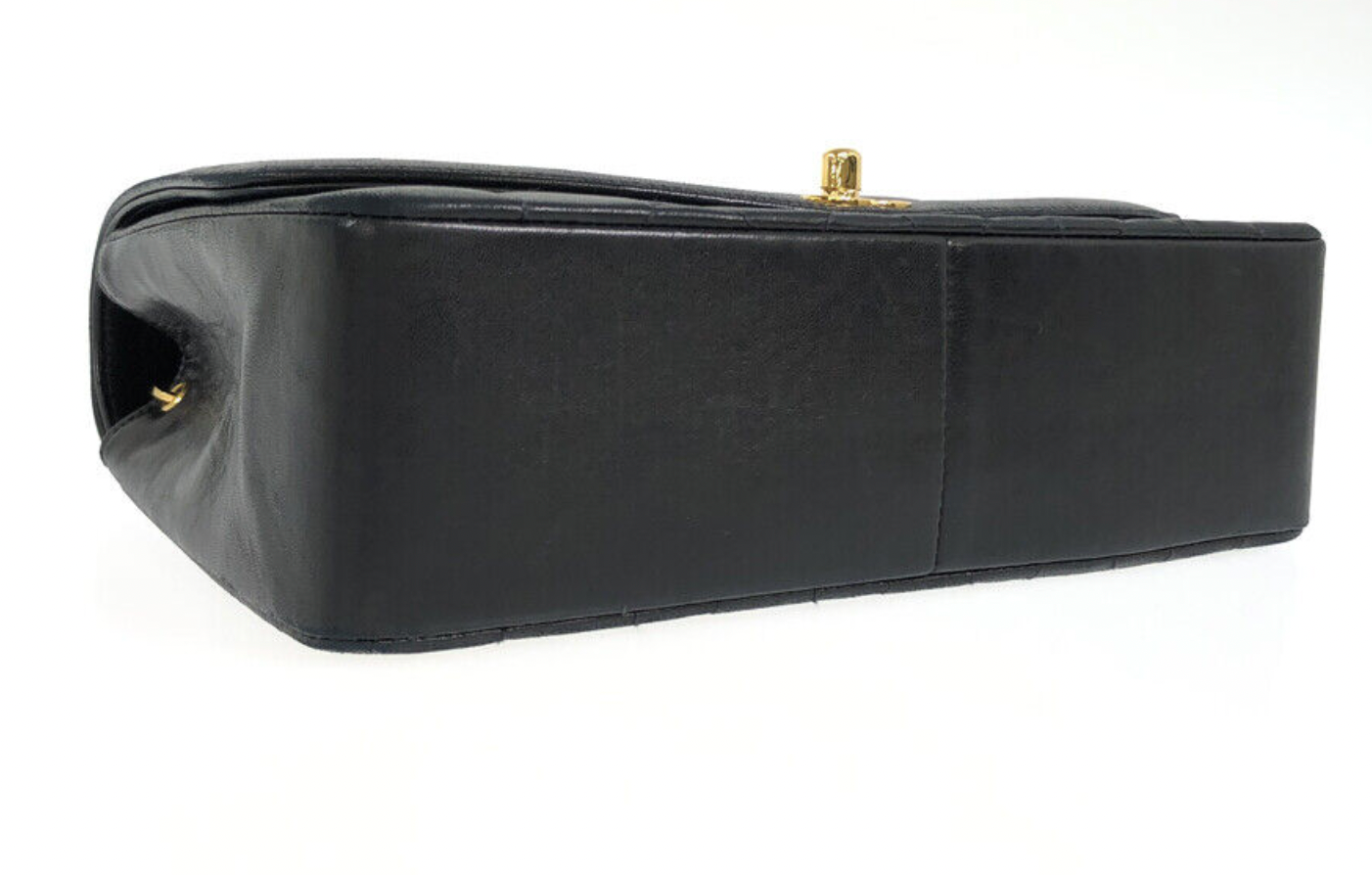 Vintage Chanel Quilted Matelasse Diana 25 BROWN Lambskin Shoulder Bag 2759763 031123