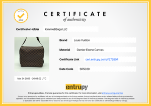 PRELOVED Louis Vuitton Damier Ebene Naviglio Messenger Bag SR5029 032423