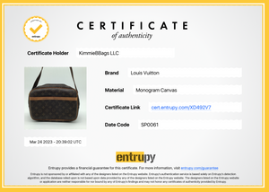 Louis Vuitton // Brown Monogram PM Reporter Bag – VSP Consignment