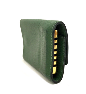Preloved HERMES Serie Etui Taurillon Clemence Leather 6 Ring Key Case 011323