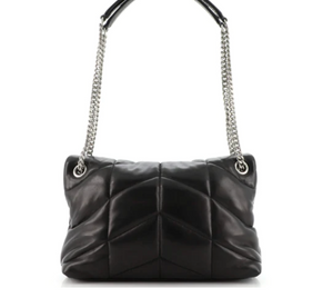 Preloved Saint Laurent LouLou Black Small Puffer Shoulder Bag MAL577476.0221 011323