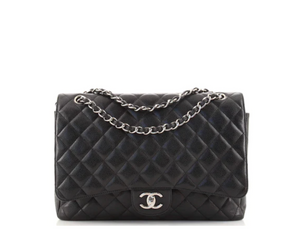 Chanel Jumbo Double Flap Beige Clair Caviar with Gold Hardware, 2012