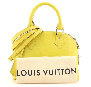 PRELOVED Louis Vuitton Alma BB Yellow Epi Leather Crossbody Bag SD3174 –  KimmieBBags LLC