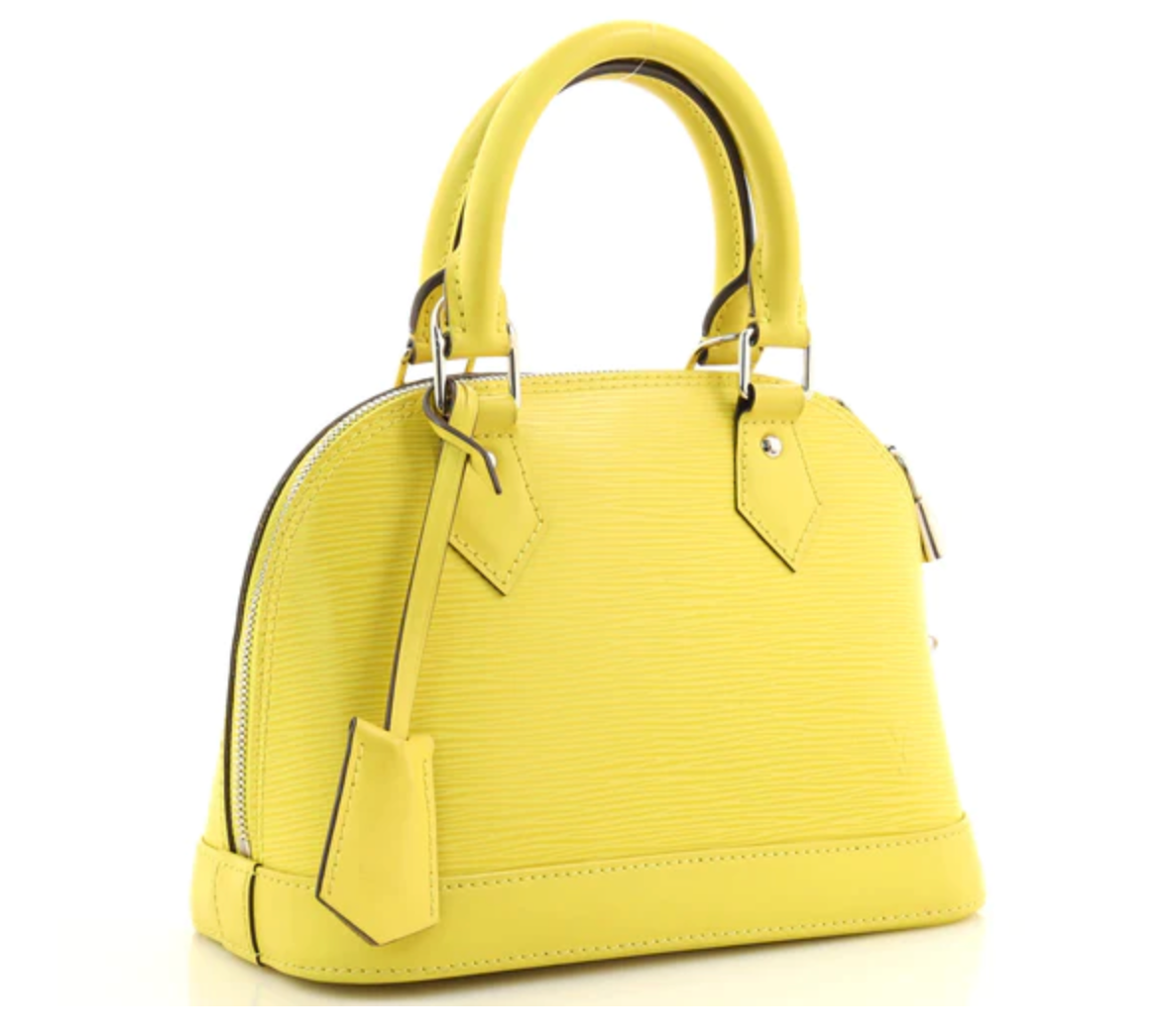PRELOVED Louis Vuitton Alma BB Yellow Epi Leather Crossbody Bag SD3174 011323