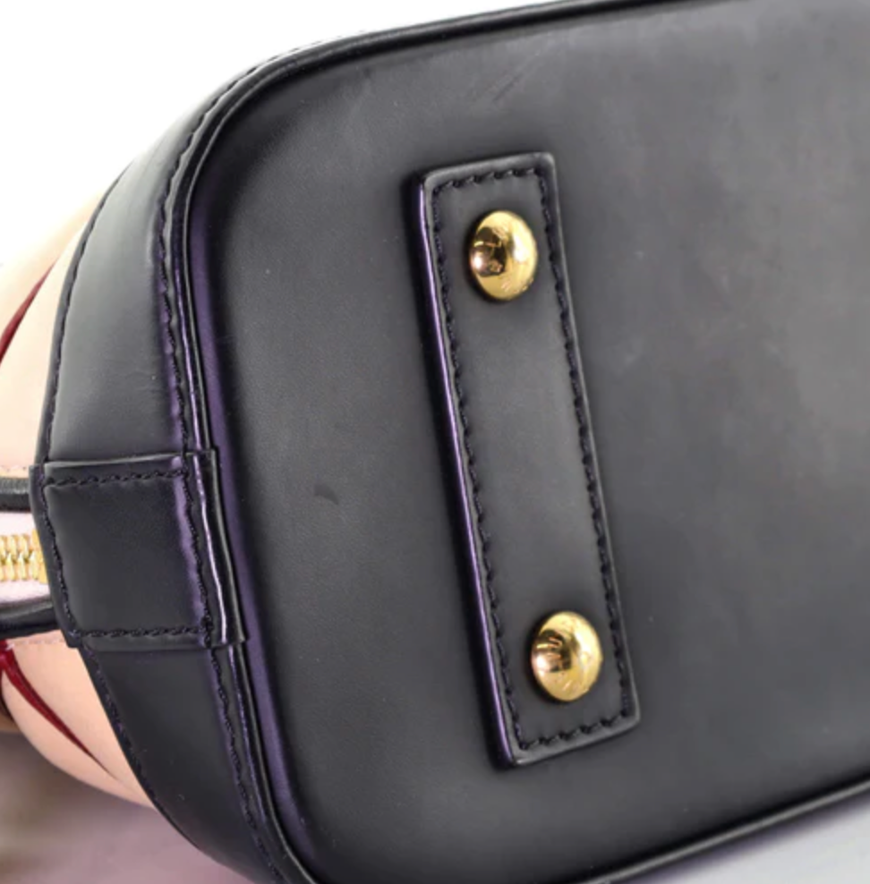 Louis Vuitton Noir Alma BB Bag – The Closet