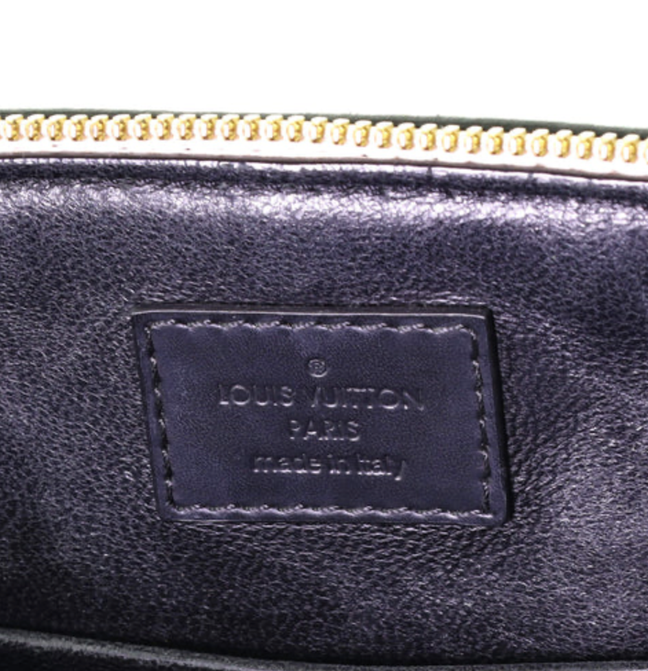 PRELOVED Louis Vuitton Alma BB Malletage Leather Crossbody Bag F02174 011723 LS