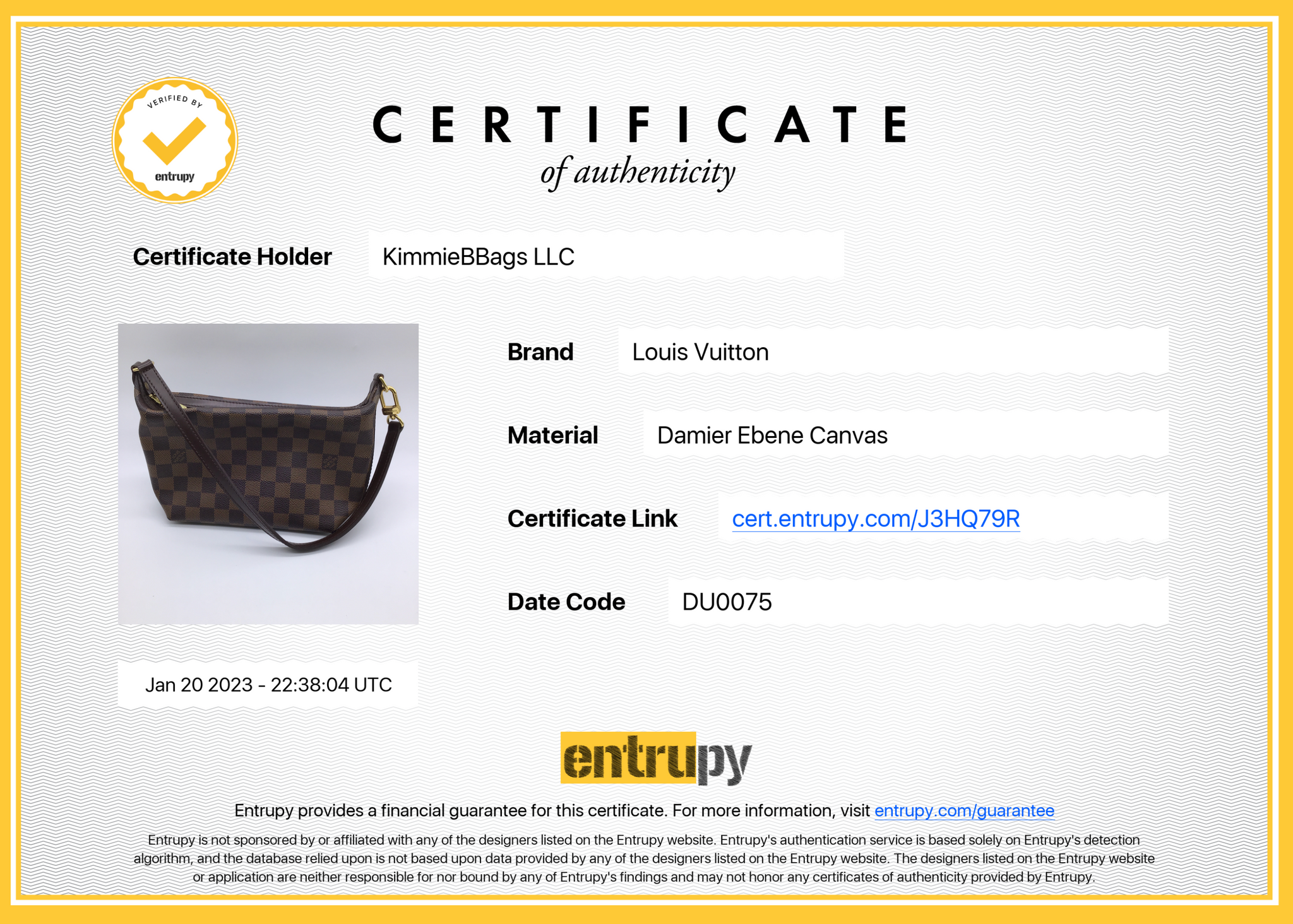 LV Louis Vuitton Damier Ebene Navona Pochette , Luxury, Bags & Wallets on  Carousell