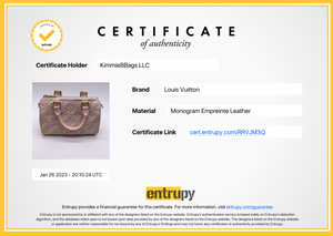 (LIKE NEW) Louis Vuitton Stardust Monogram Empreinte Speedy Bandolier Nano Crossbody Bag RRVJM3Q 022623