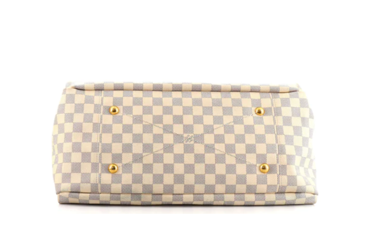 PRELOVED Louis Vuitton Artsy Damier Azur MM Shoulder bag 012723