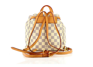 louis vuitton bb sperone backpack Preloved Louis Vuitton Damier Azur Sperone BB Backpack SR1107 013023 – KimmieBBags LLC