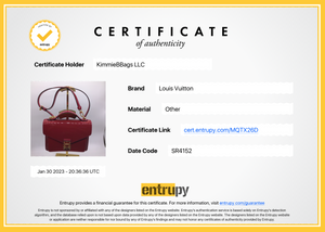PRELOVED LOUIS VUITTON Monceau Vernis BB Handbag SR4152 013023