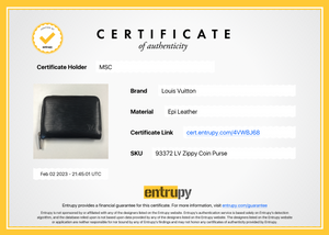 Preloved Louis Vuitton Black Epi Zippy Mini Wallet 4VWBJ68 020923