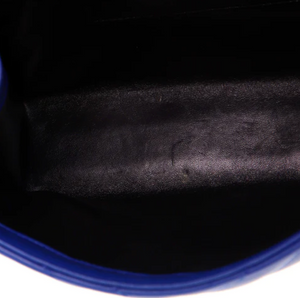 Preloved Saint Laurent Matelasse Chevron Leather Medium Classic Monogram Shoulder Bag 031623 ** DEAL