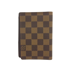Vintage Louis Vuitton Damier Ebene Passport Case Cover CA0010 030123