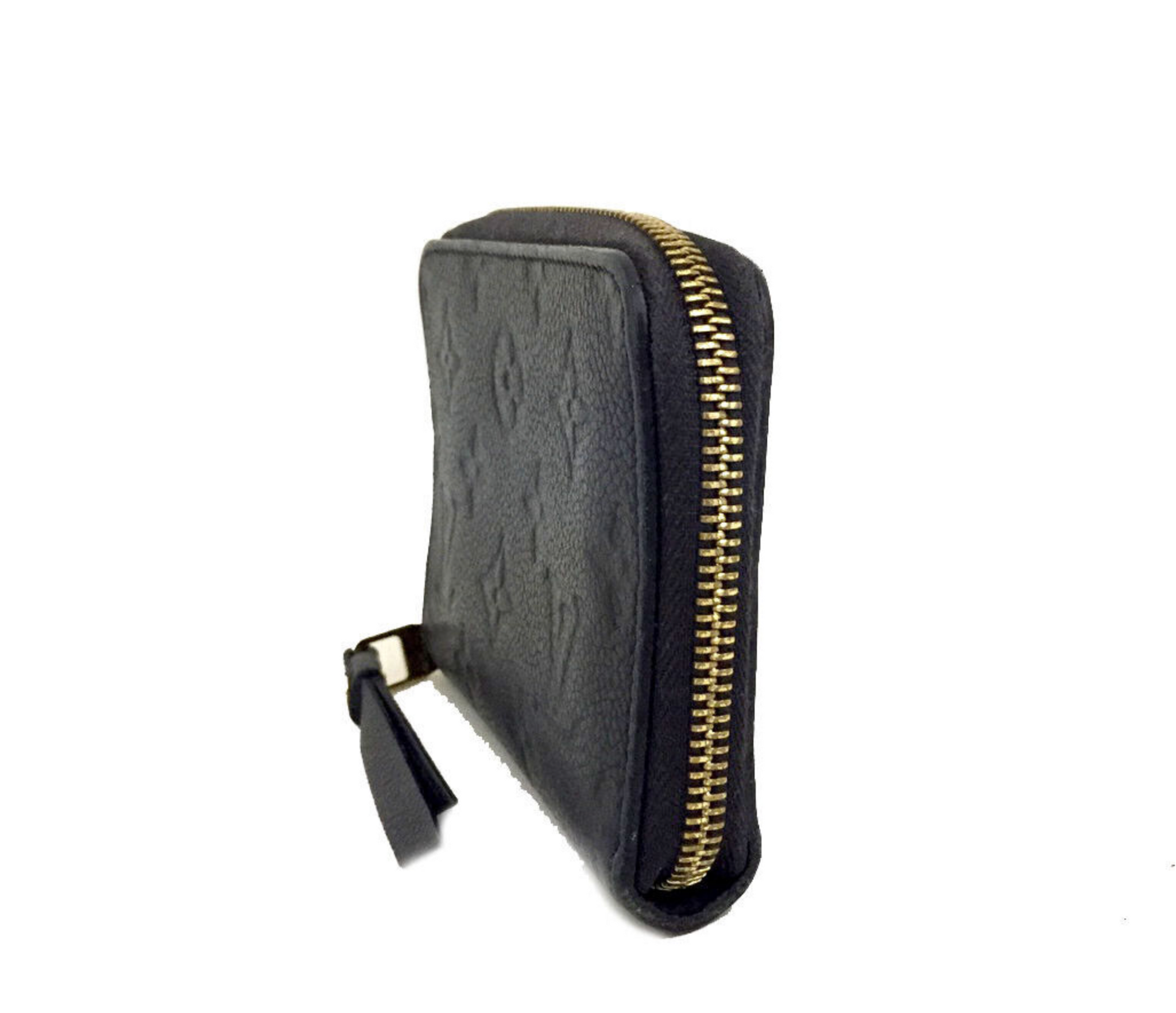 Preloved Louis Vuitton Dark Navy Empreinte Zippy Compact Wallet TS0172 030123