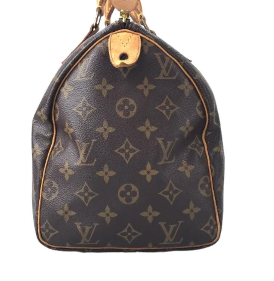 Louis Vuitton, Bags, Louis Vuitton Mini Lin Speedy 3 Code Sp016 Vguc