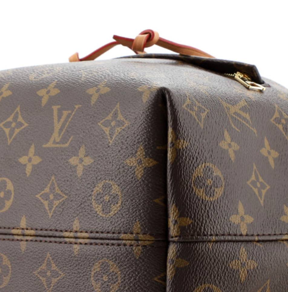 Louis Vuitton Black and Monogram Montsouris Backpack PM NM