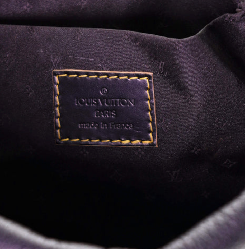 LOUIS VUITTON Black Suhali Leather L'Impetueux Shoulder Bag